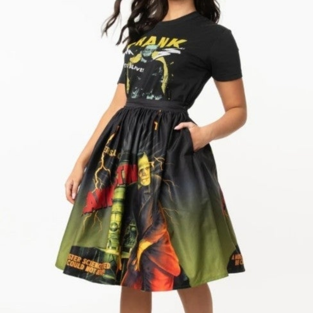 Universal Monsters skirt